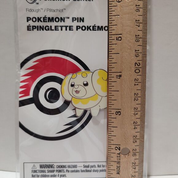 Pokemon TCG Fidough Enamel Pin Official Nintendo Collectible Metal Badge - Picture 3 of 3